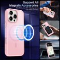 thumbnail image 2 of Funda MOCCA Strong Magnetic para iPhone 16 Pro, color rosa, 2 of 7