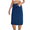 Dark Blue, variant on Women's Mid-Length Washed Denim Skirt Stretch Vintage Denim Skirt Casual Half-Body Skirt S-2XL