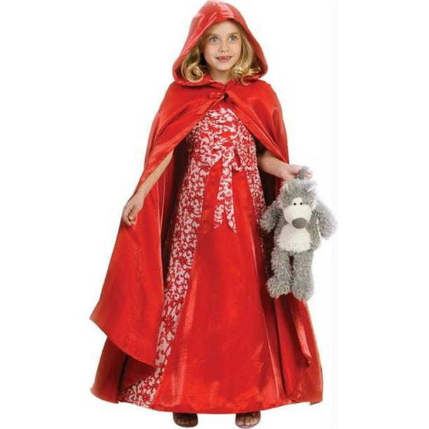Morris Costumes PP4097LG Princesse Rouge Équitation Enfant 10