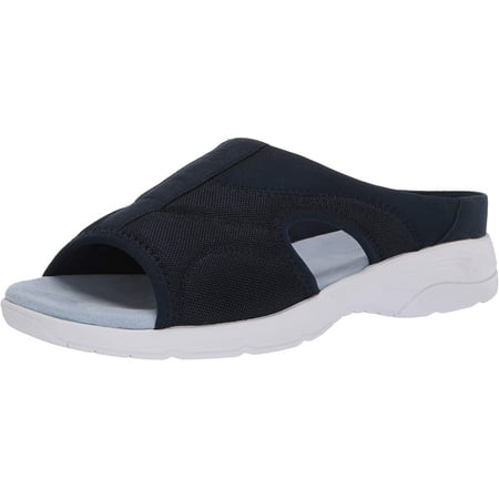 

Easy Spirit Womens Tine2 Slide Sandal 6.5 Navy