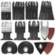 thumbnail image 1 of Duety Juego de Accesorios para Hojas de Sierra Multiherramienta Oscilante 40X Mix para Herramienta FEIN BOSCH, 1 of 8