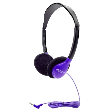 HamiltonBuhl Personal On-Ear Stereo Headphone Purple