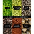 thumbnail image 6 of Truvani Vegan Plant Based Pea Protein Powder | Organic | Chocolate | 20 Servings | Gluten & Dairy Free, 6 of 9