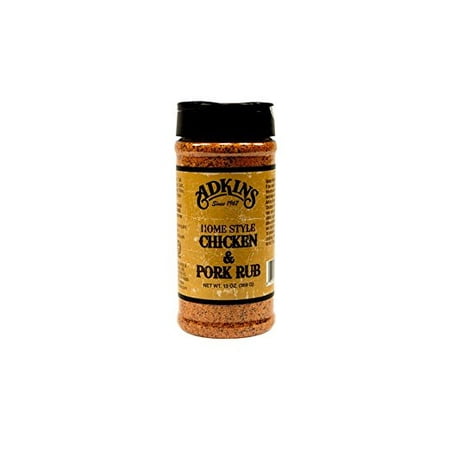 Adkins Home Style Chicken & Pork Rub 13 OZ All