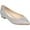 Nude Satin, variant on Betsey Johnson Womens Jude Embellished Low Heel Pointed Toe Flats
