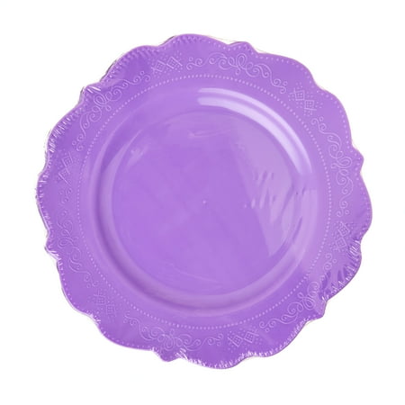Way To Celebrate Easter Small Plates, Purple, 10 Count