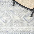 thumbnail image 6 of SAFAVIEH Metro Padraic Medallion Area Rug, Blue/Ivory, 6' x 6' Square, 6 of 8