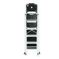 thumbnail image 4 of Confote Folding 5 Step Stool Ladder with Handrails and Anti-Slip Steel Pedal for Kitchen Pantry Home Office, 330lbs, 4 of 9