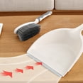 thumbnail image 6 of Kitchen Cleaning Supplies Household Tabletop Dustpan Set Multifunctional Soft Hair Dustpan and Brush Combo for Small Cleaning Tasks in Kitchen and Home, 6 of 6