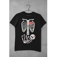 thumbnail image 5 of Old Glory Mens Halloween Baby Girl Skeleton Short Sleeve T Shirt, 5 of 6