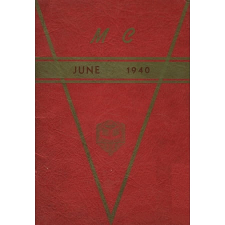 (Custom Reprint) Yearbook: 1940 Mauch Chunk High School - MC Yearbook (Mauch Chunk, PA)