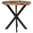 thumbnail image 2 of vidaXL Dining Table 140x80x75 cm Solid Reclaimed Wood, 2 of 5