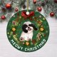 thumbnail image 1 of Navidad divertida decoración Navidad perro patrón colgante árbol de Navidad adornos Wmkox8yii fhajkh5053, 1 of 2