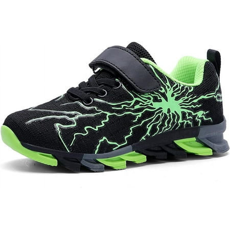 Boys Girls Sneakers Mesh Breathable Fashion Primary School Students Athletic Casual Rubber Sole Kids Running Shoes