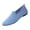 Blue, variant on Knitted V-Cut Slip-On Flats, Breathable Casual Loafers, Women's Ballet Flats Knit Dress Shoes Comfortable Casual Dressy Shoes Work Flat Round Toe Slip On Ballerina Flats for Women, Blue 6