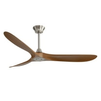 60 Inch Outdoor Ceiling Fan No Light - Smart APP Control, 3 Blade - Large Modern Fan for Patio, Gazebo, Living Room, Bedroom