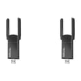 thumbnail image 1 of WiFi6 USB Adaptador 3.0 Tarjeta Red Inalámbrica 2.4G/5GHz 1800Mbps para PC, 1 of 7