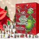 thumbnail image 4 of 2025 Christmas Advent Calendar with 24 gifts, Grinch Christmas cutouts, 4 of 5