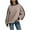 Black, variant on Oversized Crewneck Sweatshirts for Women Long Sleeve Casual Color Block Shirts Fall Winter Warm Pullover Tops