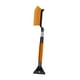 thumbnail image 2 of Raspador de hielo genérico telescópico resistente con agarre, cepillo automático para quitar nieve. Naranja, 2 of 8