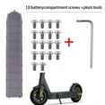 thumbnail image 3 of 18pcs Electric Scooter Bottom Cover Steel Screws Fit For NINEBOT Max G30 10*4mm, 3 of 4