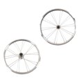 thumbnail image 3 of 20 Inch Mountain Bike Wheelset, Bicycle Wheel Set Silver With Quick Release Skewer For Stable Riding, 3 of 8