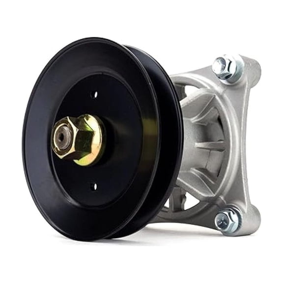Hustler Spindle Assembly & Pulley 931741 604214 Replacement - 34-52 Inch Decks - Zero Turn Mower Parts
