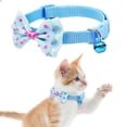 thumbnail image 2 of Goowood Dog Bow Tie Adjustable Collars Dog Wedding Outfit Handmade Polyester Soft Cute Fashionable Comfortable Dog Collar for Large Medium Small Dogs, 2 of 9