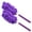 Purple, variant on JJYY 1PC/2Pcs Stainless Steel Telescopic Feather Duster - Lengthened Chenille Multi-functional Duster, Extendable Household Cleaning Tool