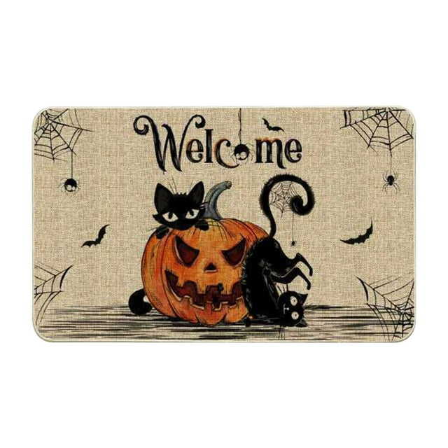 Mom's Best Felpudos de calabaza para entrada de dormitorio, sala de estar, antideslizantes y de alta absorción