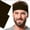 2-pack brown, variant on Men's Cotton Headband Sweatband 2-Pack 5" Wide Size X-Large Yoga Sports Fitness Made in USA Black