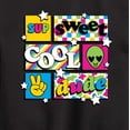 thumbnail image 3 of Instant Message - Throwback Pattern Grid - Toddler & Youth Crewneck Fleece Sweatshirt, 3 of 6