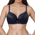 thumbnail image 2 of Lixiuxyad Comfortable And Transparent Shoulder Strap Cordless Backless Spongeless With Convertible Shoulder Straps,Bras for Women Black 70C, 2 of 5