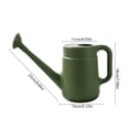 thumbnail image 3 of Long Spout Watering Can 67.6 Fl Oz Indoor Plants Watering Pot Plastic Gardening Shower Spray Pitcher For Home Balcony Army Green, 3 of 6