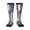 2 Black-1, variant on Women's Knee High Socks Thin Blue Line Police Officer Flag Outdoor Casual Tube Socks