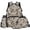 Mallard Duck Camo, variant on Yspwyqan Bow Backpack Set for Kids, 4Pcs with Lunch Box Pencil Case Water Bottle Bag, Grey Duck Camo Lightweight Bookbag Fits 13 Inch Laptop for Elementary Middle School