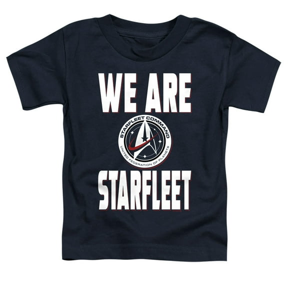Star Trek Discovery We Are Starfleet Toddler T-Shirt Navy