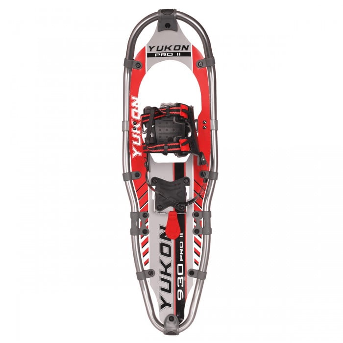 Yukon Charlie's Pro II Series Snowshoe Mens 9x30 (up to 250 lbs) Red