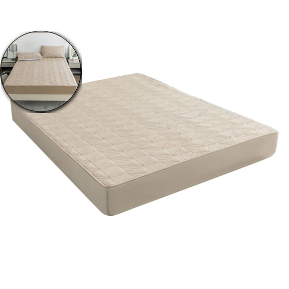 Mattress Protector Waterproof, Deep Pocket Mattress Cover - Leakproof, Breathable & Noiseless, Machine Washable(78" x 59")