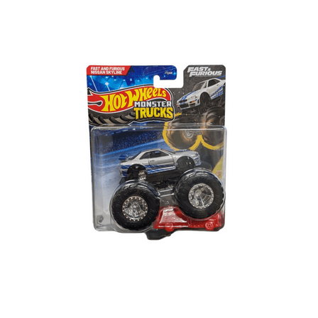 Hot Wheels Monster Truck Fast & Furious Nissan Skyline