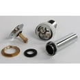 thumbnail image 3 of Enkeldelad basin mixer, Push Pop Up Click Clack Plug, But Overfill Made (White), 3 of 4