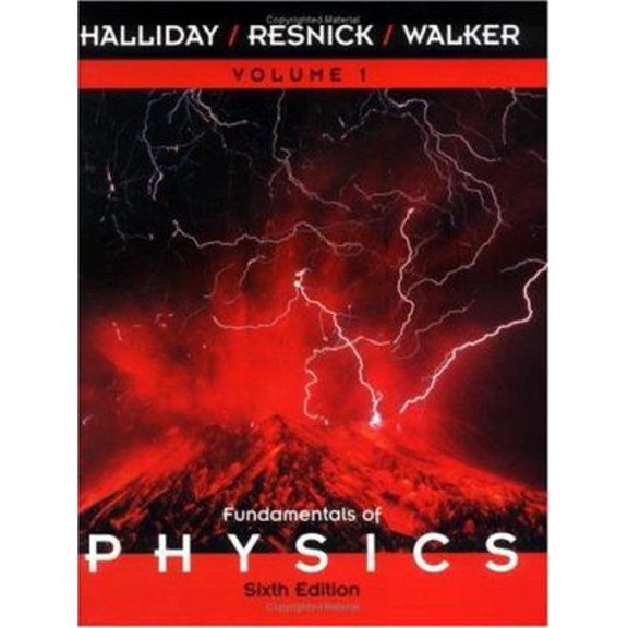 Pre-Owned Fundamentals of Physics, Chapters 1 - 21 (Volume 1) (Hardcover) 0471332356 9780471332350
