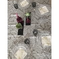 thumbnail image 3 of Mantel Fino y Moderno para Interiores y Exteriores Luxor Home  Gray Blossoms, 3 of 7