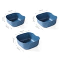 thumbnail image 5 of Joernso 1 Set Large Capacity Washing Strainer Bowl Both Sides Handle PP Vegetable Cleaning Draining Bowl Kitchen Assistant, 5 of 8