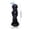 Black, variant on Skeleton Candle, Soy Candle, Halloween Spooky Gifts for Women, Long Burning 8 Hours, Natural Soy Wax Candle Holder
