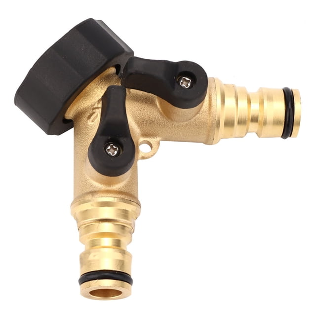 Divisor de Agua, Divisor de Grifo, Divisor del Conector que Extiende Efectivamete el Riego del Césped del Divisor de Agua.