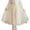 Beige-g, variant on Big Girls Polka Dot Tulle Maxi Skirt, Spring Autumn Irregular Ruffle Tiered Cake Tutu Skirt Korean Long Half Skirt White-d 13-14 Years