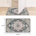 thumbnail image 6 of Bohemian Blue Ethnic Rug Door Mat Welcome Door Mat for Front Door, Home Entrance, Yard, Floor, Patio, Non Slip Spring Summer Welcome Mat Indoor Outdoor Doormat 30"*17", 6 of 6