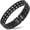 Black (2X Strength), variant on ® Magnetic Bracelets for Men - EllipseMAX 5X Strength 5,000 Gauss Magnets - Premium Titanium Mens Magnetic Bracelet & Adjustable Length (Black/Gold)