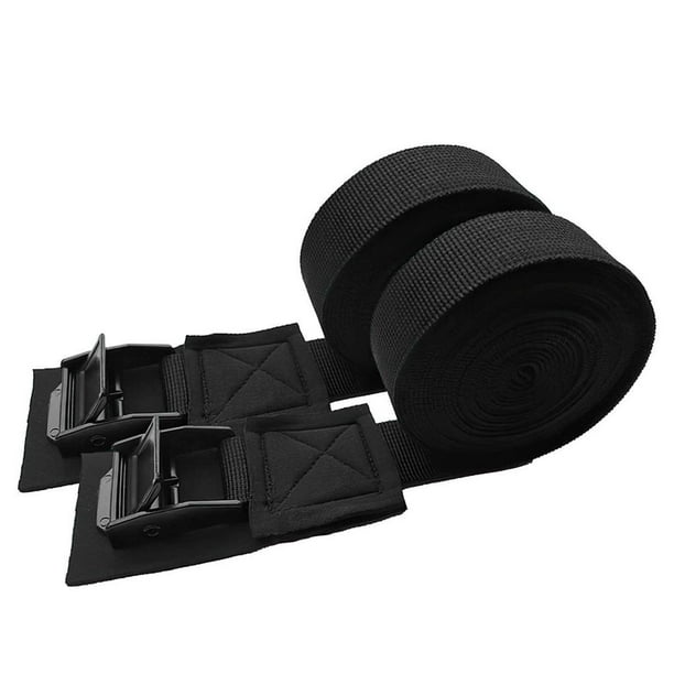 Speravity Correas para portaequipajes de techo Tirantes ajustables para canoa Kayak Correas para portaequipajes de alta resistencia con almohadilla gruesa Bombillas para automóviles Speravity VI006523-00
